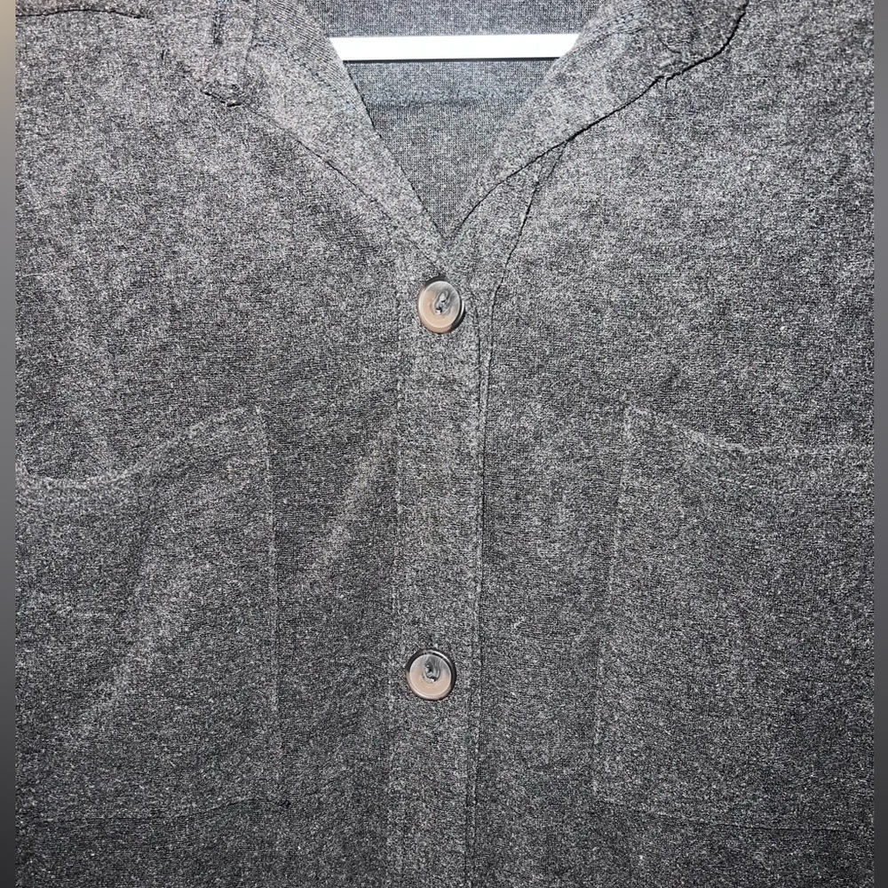 Button down, thin Shacket - Picture 2 of 4